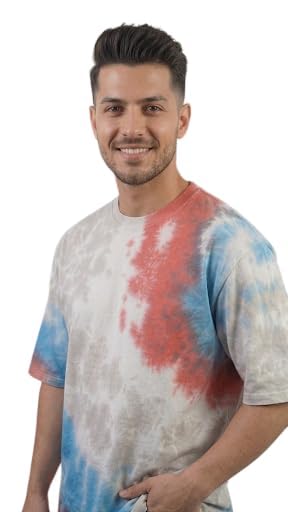 Buy EXOTIX Unisex Tie-Dye T-Shirt | Cotton French Terry Half